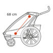 Slika THULE CHARIOT SPORT2 MIDNBLACK 10201023