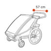 Slika THULE CHARIOT SPORT2 MIDNBLACK 10201023