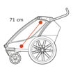 Slika THULE CHARIOT CAB2 CYPRESGREEN 10204021