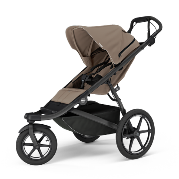 Slika THULE URBAN GLIDE 3 SINGLE STROLLER TINTED TAUPE MAGNETIC BUCKLE 10101710