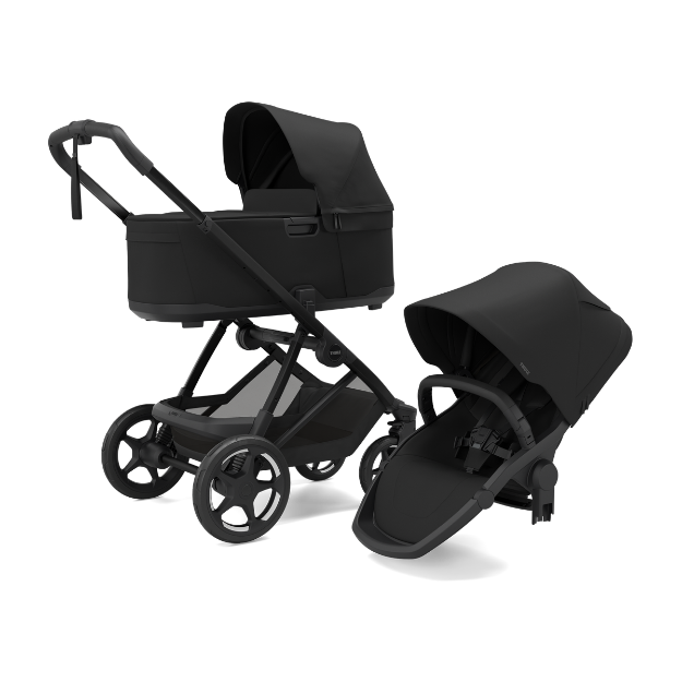 Slika THULE CHARM OTROŠKI VOZIČEK 2v1 BLACK